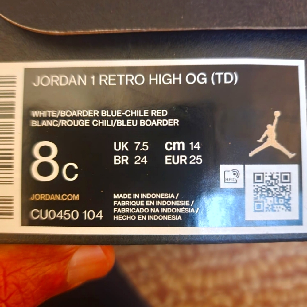 Retro toddler Jordans